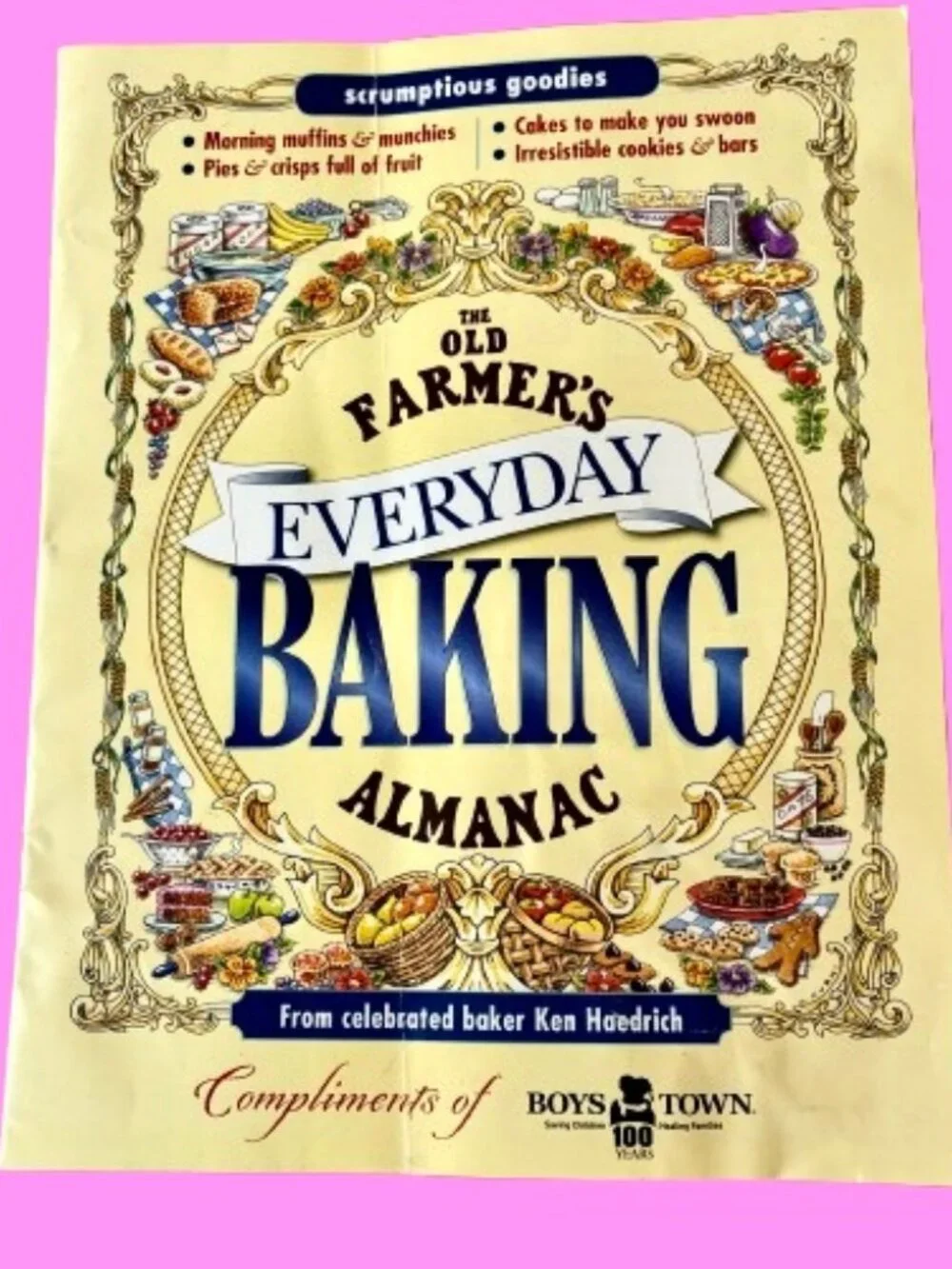 The Old Farmer's Almanacs Readers Best Recipes + Everyday Baking lot of 2